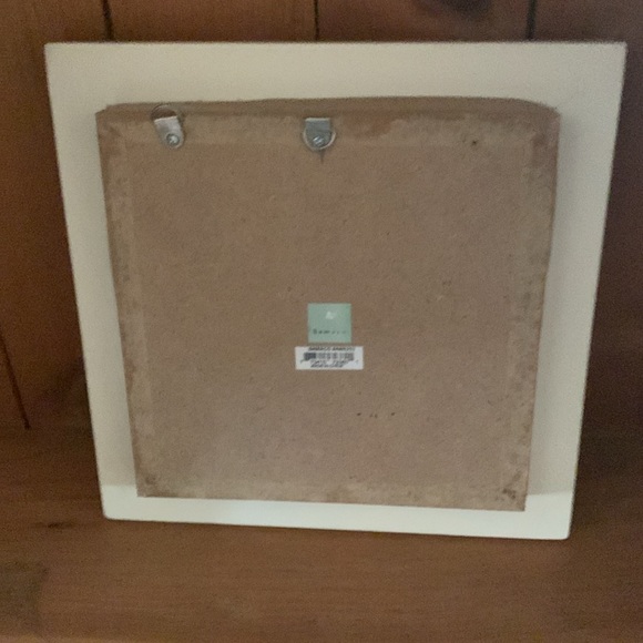 SHIP.  ANCHOR.  WHEEL. ENCASED IN GLASS WITH WOODEN FRAME - Picture 4 of 6